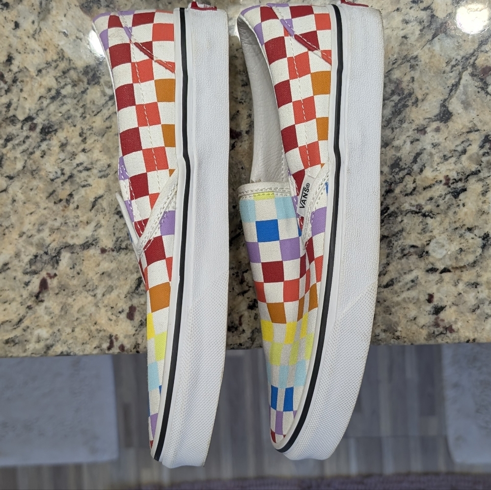 Vans Ranbow Checkered Slip-On - Picture 5 of 5
